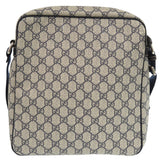 Gucci Shoulder Bag 201448 GG Supreme Canvas Navy unisex(Unisex)