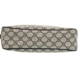 Gucci Shoulder Bag 201448 GG Supreme Canvas Navy unisex(Unisex)