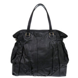 Gucci Tote Bag 257290 leather black Guccisima