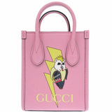 Gucci Handbag 671623 leather pink Bananya collaboration Women