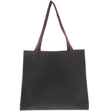 Gucci Tote Bag 002-63-0048 PVC black Old Gucci Sherry Line Micro GG Women