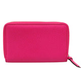 Gucci Long Wallet Purse 354497 leather Fusha pink Swing Women