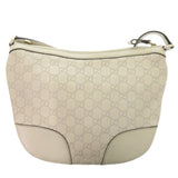Gucci Shoulder Bag leather Ivory Lovely heart