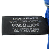 Hermes Pouch cotton blue Yachting GM