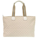 Gucci Tote Bag 155524 GG canvas Ivory Sherry line Women