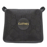 Gucci Pouch 674801 Nylon canvas, leather black Travel pouch Off the Grid Small Backing unisex(Unisex)