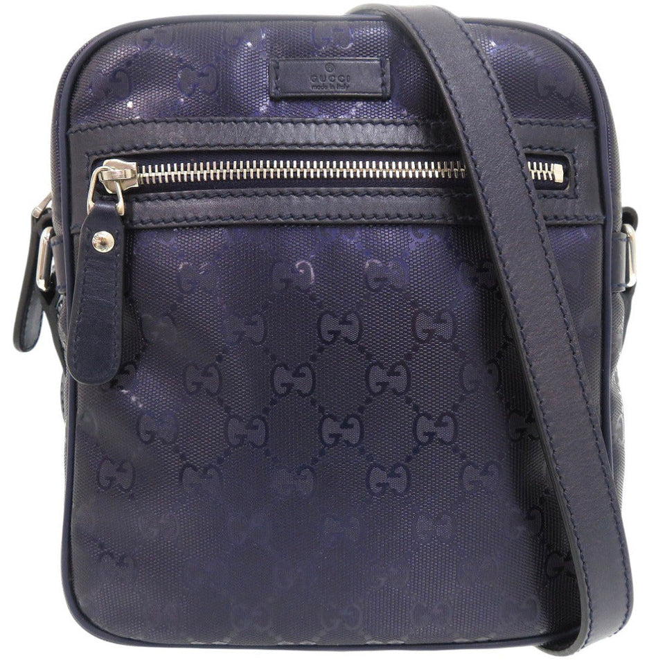 Gucci Shoulder Bag 233268 497717 PVC purple Shoulder Bag GG Imprime Crossbody mens(Unisex)