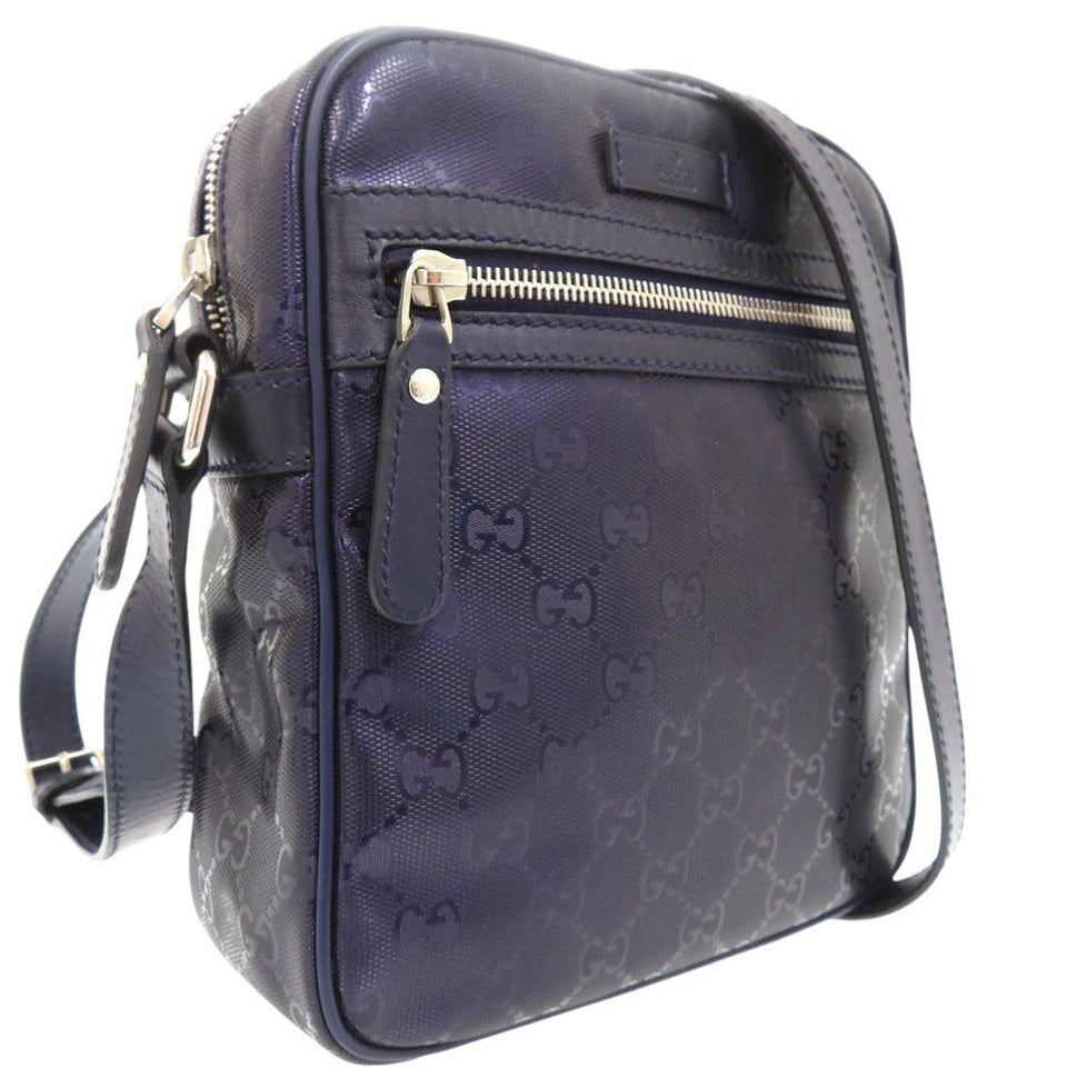 Gucci Shoulder Bag 233268 497717 PVC purple Shoulder Bag GG Imprime Crossbody mens(Unisex)