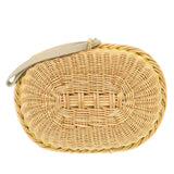 Hermes Clutch bag Straw, Taurillon Clemence Kle Petite H Minodiaire
