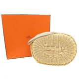 Hermes Clutch bag Straw, Taurillon Clemence Kle Petite H Minodiaire