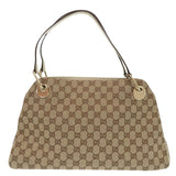 Gucci Tote Bag 121023 GG canvas, leather beige Women