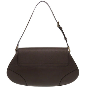 Burberry Handbag 20230824 leather Brown Vintage logo Women