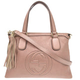 Gucci Handbag 308362 leather pink Soho