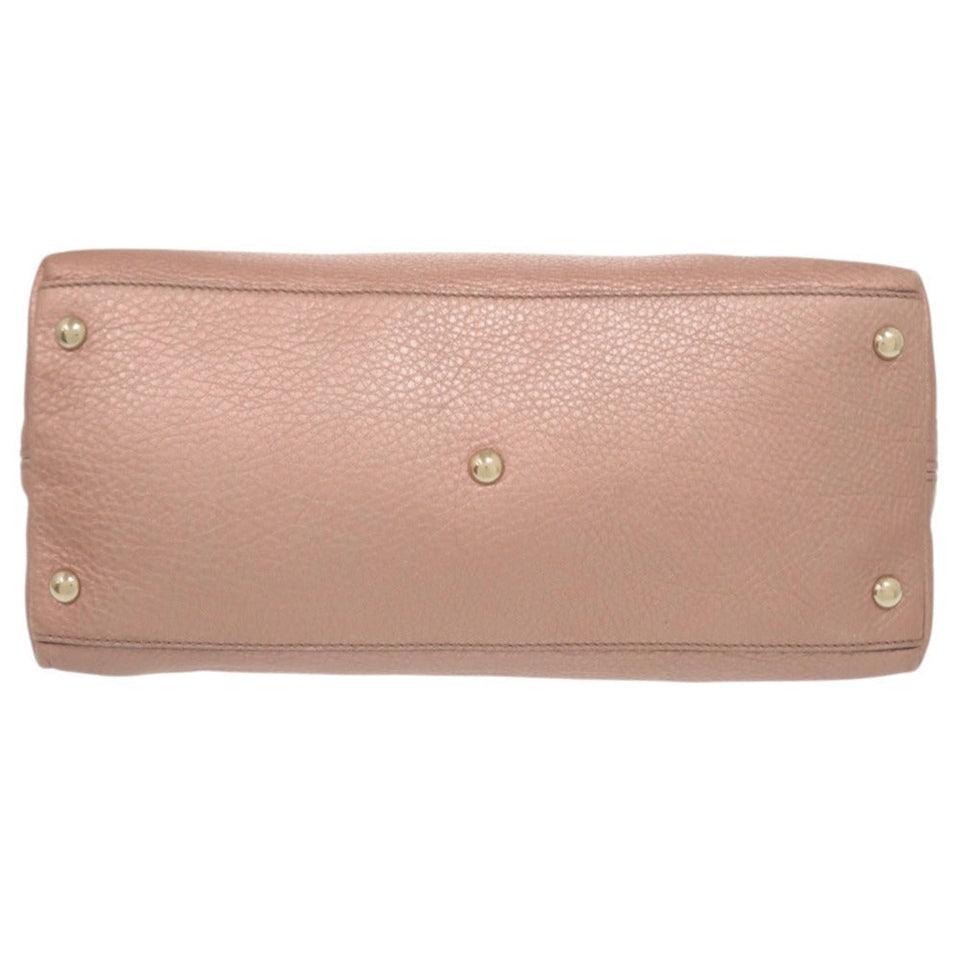Gucci Handbag 308362 leather pink Soho