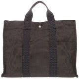 Hermes Tote Bag canvas gray Her Line Tote MM mens