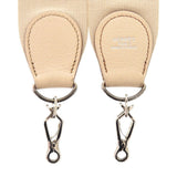 Hermes Shoulder strap Courchevel, canvas Beige type Evelyn Shoulder Strap Women