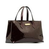 Louis Vuitton Monogram Vernis Wilshire PM HandBag