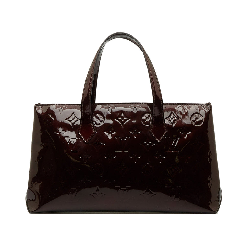 Louis Vuitton Monogram Vernis Wilshire PM HandBag