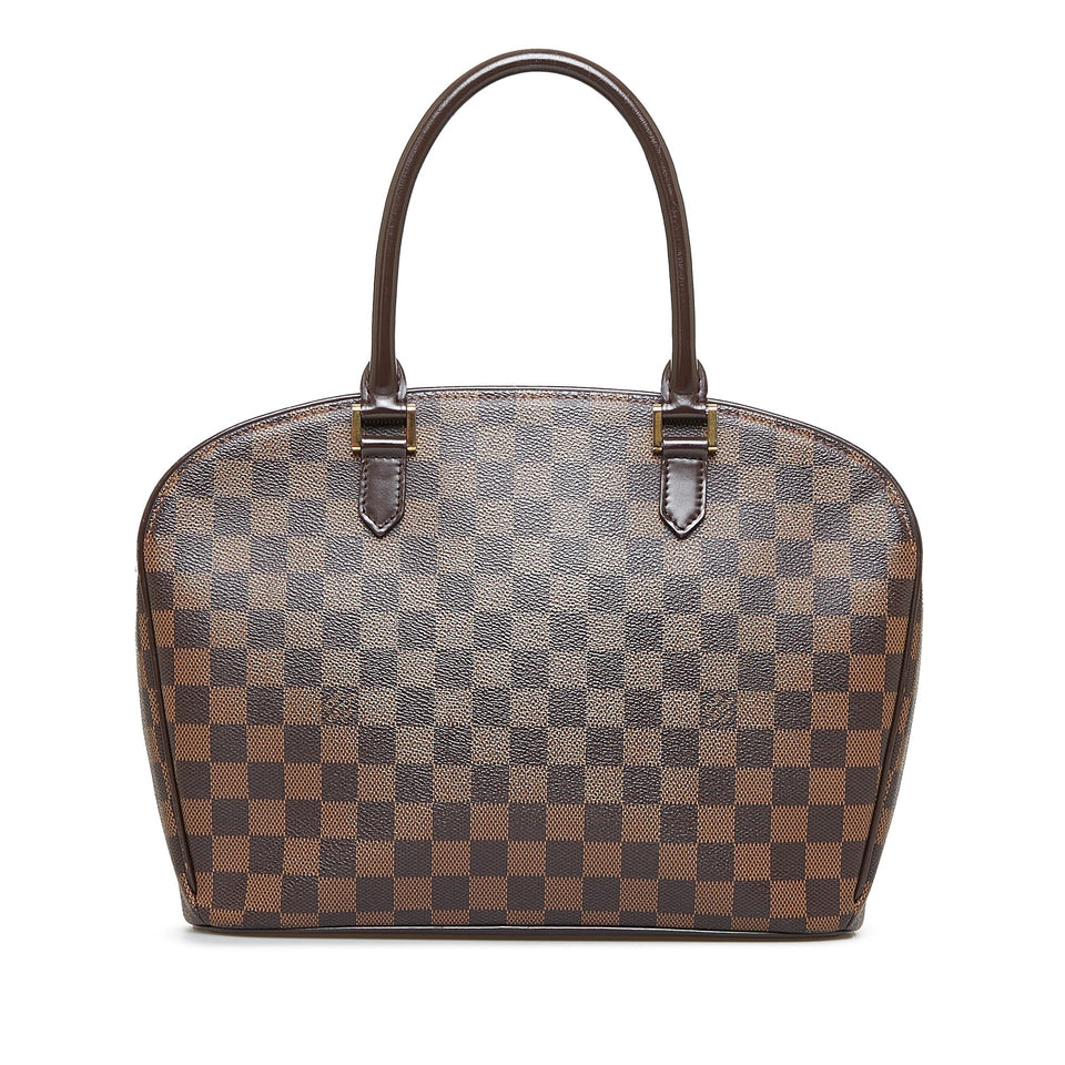 Louis Vuitton Damier Ebene Sarria Horizontal Handbag