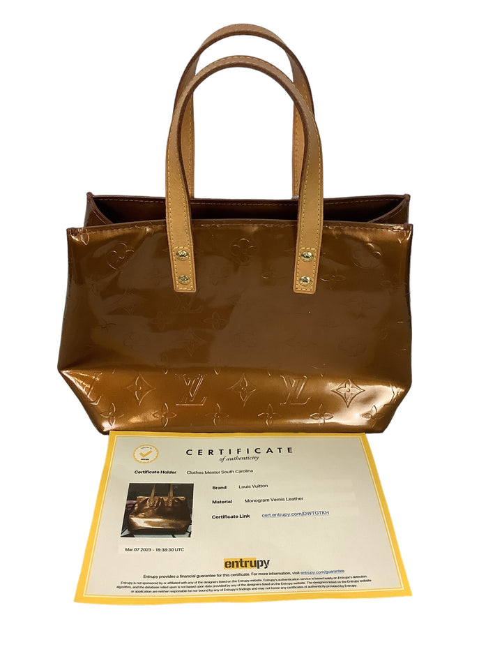 Handbag Luxury Designer By Louis Vuitton Size: Small