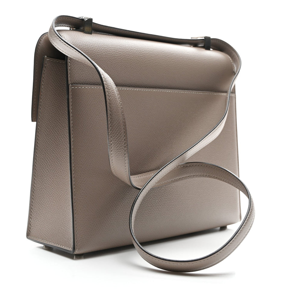 Hermes Epsom Verrou 21 Gris Asphalte