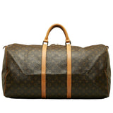 Louis Vuitton Monogram Boston Bag PVC/Leather Brown