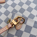 Louis Vuitton NEVERFULL MM damier azur Beige