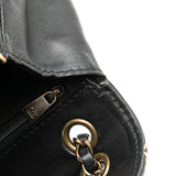 Chanel Coco Mark Wild Stitch Lambskin Shoulder Bag