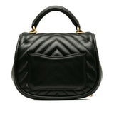 Chanel Coco Mark V Stitch Leather 2way Shoulder Bag