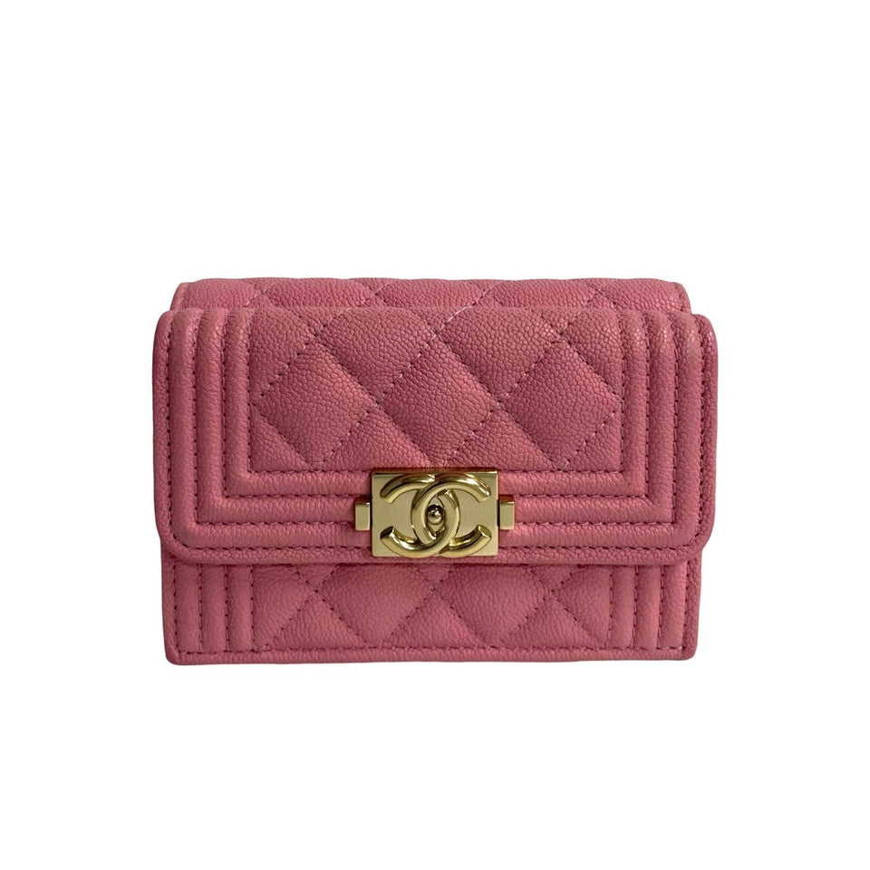 Chanel Boy Chanel Caviar Wallet