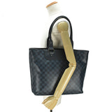 Louis Vuitton Damier Cobalt Cover Voyage Leather Tote Bag