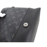 Louis Vuitton Monogram Eclipse Saumur Messenger PM Shoulder Bag Black