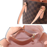 Louis Vuitton Damier Belmont Nv BB 2 Way Tote Shoulder Bag Ebene Venus