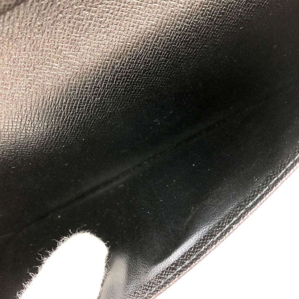 Louis Vuitton Long Wallet Zippy Wallet Vertical Damier Graphite Black