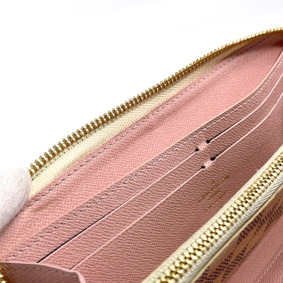 Louis Vuitton Portefeuil Clemence Long Wallet Damier Azur