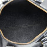 Louis Vuitton Epi Speedy 25 Handbag Mini Boston Bag Noir Black