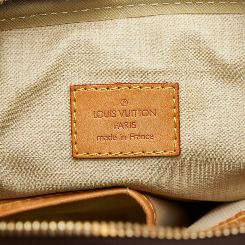 Louis Vuitton Monogram Trouville Handbag Brown