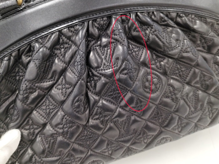 Louis Vuitton Mitzi Handbag Monogram Vienna Noir