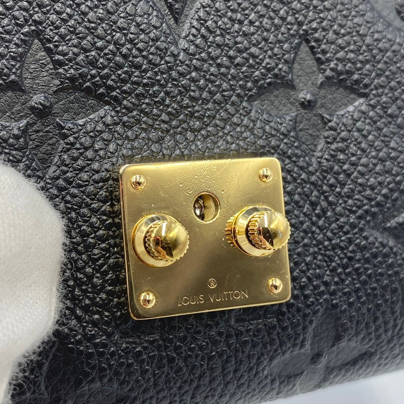Louis Vuitton Portefeuille Metis Monogram Implant Black