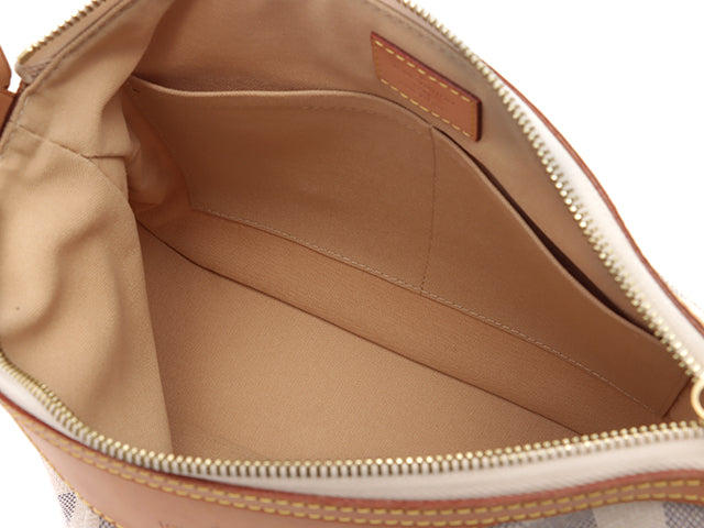 Louis Vuitton Siracusa PM Damier Azur Shoulder Bag