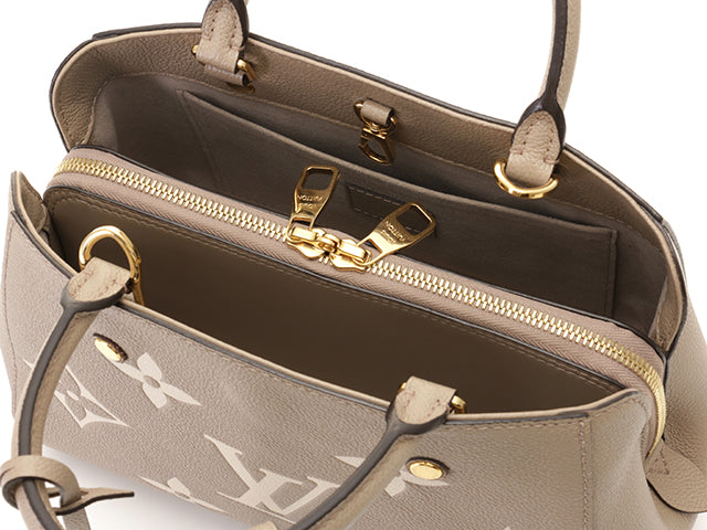 Louis Vuitton Montaigne BB Bicolor Amplant Tourtrell Creme