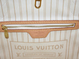 Louis Vuitton Neverfull PM Damier Azur Ivory Coated Canvas Handbag
