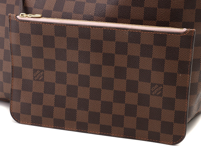 Louis Vuitton Neverfull MM Tote Bag Damier Rose Ballerine