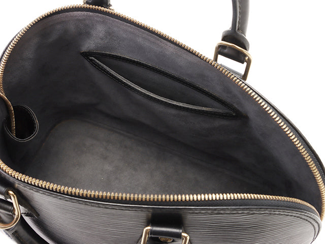 Louis Vuitton Alma PM Epi Noir Tote Bag