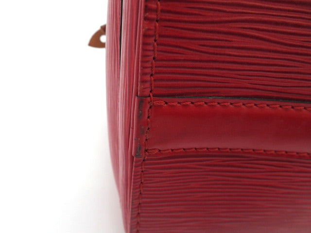 Louis Vuitton Handbag Speedy 30 Epi Castilian Red