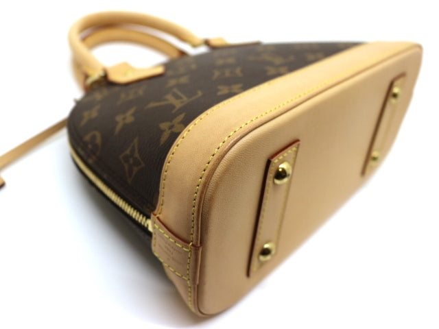 Louis Vuitton Alma BB Handbag Shoulder Bag Monogram