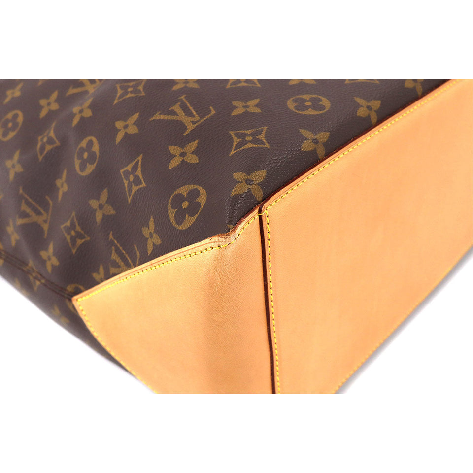 Louis Vuitton Monogram Cover Alto Tote Bag Brown Gold Hardware