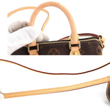 Louis Vuitton Monogram Nano Speedy 2 Way Hand Shoulder Bag