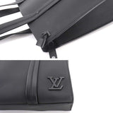 Louis Vuitton Aerogram Takeoff Tote Bag Leather Black