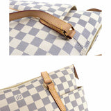 Louis Vuitton Damier Azur Totally PM Tote Bag Gold Hardware
